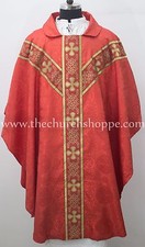 V Col Rouge Gothique Vêtement