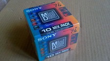 10 Minidisc Sony Color