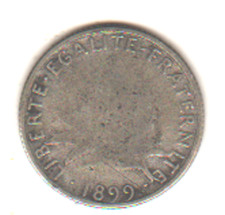 pièce de 1 franc semeuse