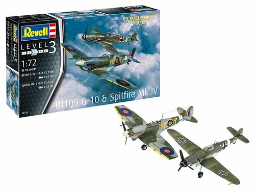 Revell combat set bf109g - revell, bf109g-10