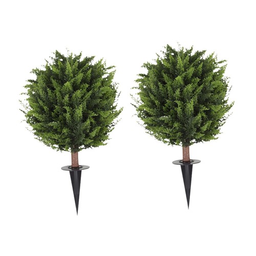 Arbres topiaires artificiels