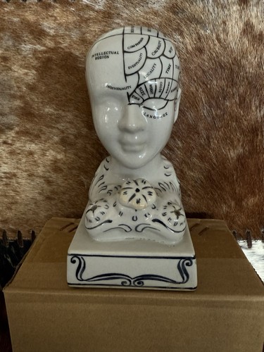 Medical phrenology bust - medical, head