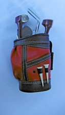 golf bag with bottle opener and other kitchen utensil
