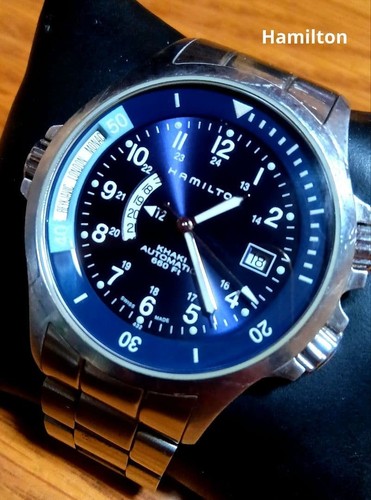 Hamilton khaki navy gmt - khaki,