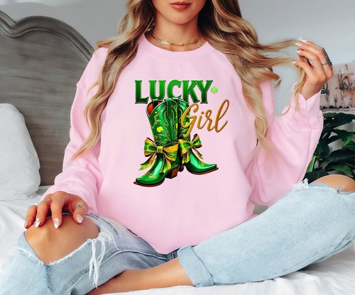 Sweat shirt femme lucky - femme,