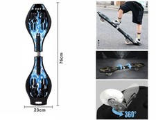 X Skateboard Waveboard Roues