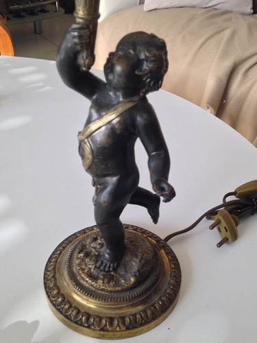 Beau pied lampe - bronze, 2