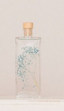 THEOPHILE BERTHON HERBARIUM DE GYPSOPHILE BLEUE 17CM NEUF