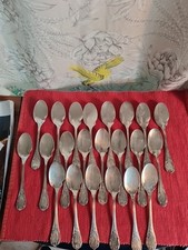 CHRISTOFLE MARLY 22 GRANDES CUILLERES A CREME ENTREMENT