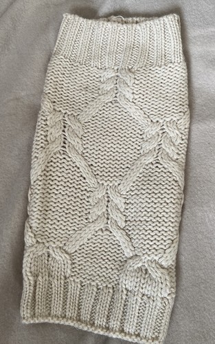 Pull chien beige - , taille