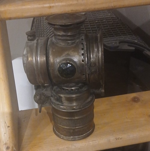 Lampe velo acetylene - lampe,