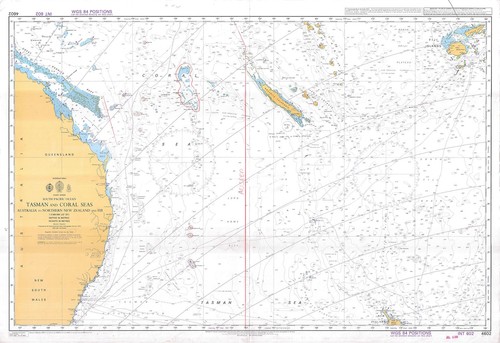 Carte marine admiralty - carte,