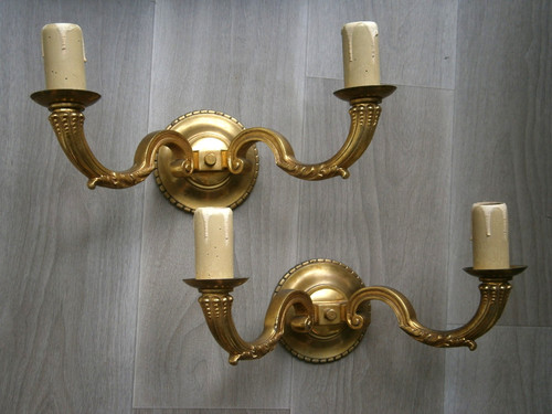 Paire grande applique - paire,