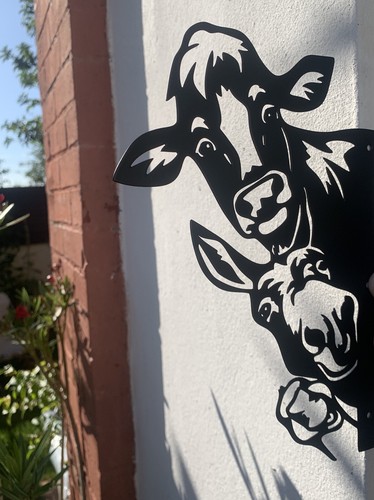 Forme vache âne - de, et