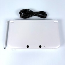 Nintendo 3DS XL LL White NTSC-J Japanese Edition Console [Excellent]
