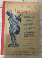 Livre de musique – Claude