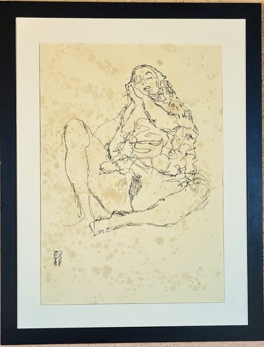 Copie dessin gustaw - de, klimt