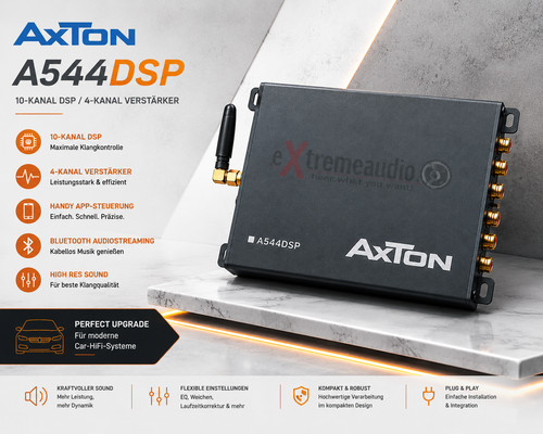 Amplificateur axton a544dsp - amplificateur,