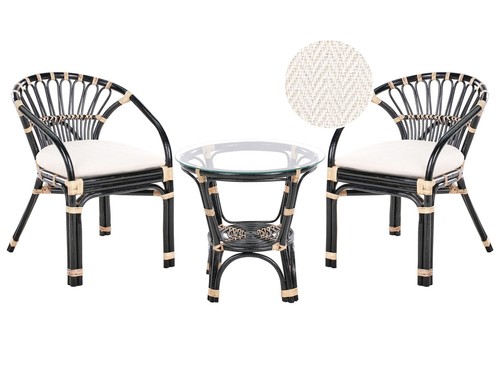 Ensemble pour bistro rotin - bistro,
