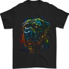 A Coloré Cane Corso. Chien T-Shirt 100% Coton