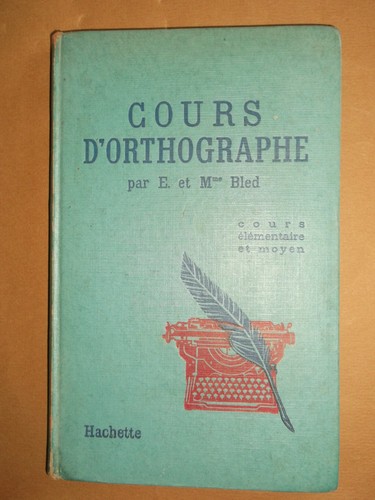 Ancien livre ecole - livre, cours