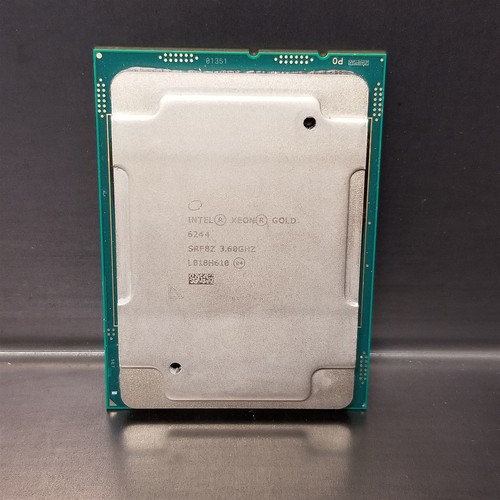 Intel xeon gold 6244 - gold, 8