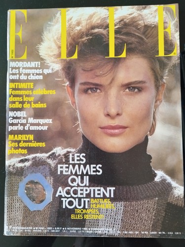 Elle magazine 11 1982 - elle, du