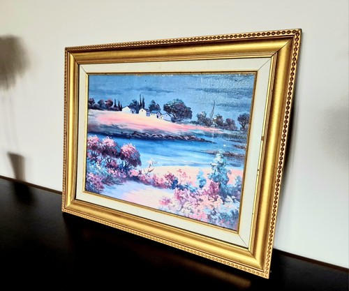Peinture huile sur toile - l'huile,