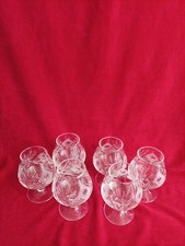 6 Verres À Cognac En Verre