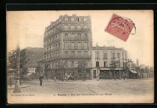 Cpa pantin rue des - cpa, pantin,