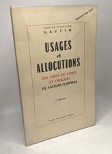 Usages et allocutions des chefs de corps et officiers de sapeurs-pompiers -