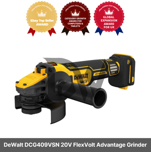 Dewalt dcg409vsn 20v max - max, 5"