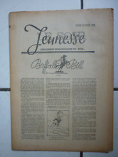 TINTIN /LE SOIR JEUNESSE  /  13   MARS  1941 / TINTIN  LE CRABE AUX PINCES D OR