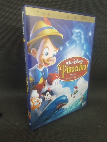 Dvd disney pinocchio - pinocchio,