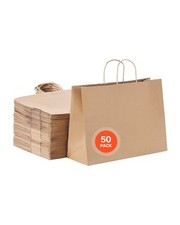 VEVOR Sac Cadeau Papier Kraft