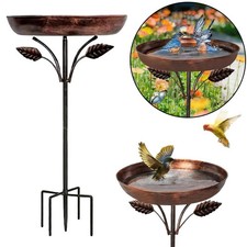 Bain d Oiseau Métal Vintage
