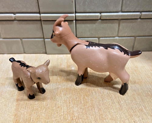 Playmobil animaux chèvres - 2,