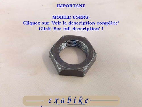 Ecrou pour suzuki 350 de - pour,