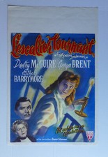 Escalier Tournant Dorothy McGuire George Brent affiche cinema originale
