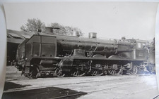 photo card - postcard train steam locomotive 231 825 to identify - ref 214