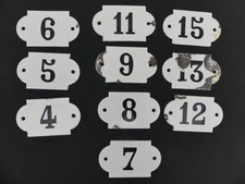 Lot 10 Anciennes Plaques