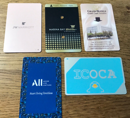 Lot carte magnetique - 5,