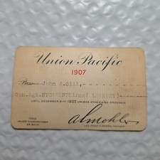 1907 Union Pacific Railroad