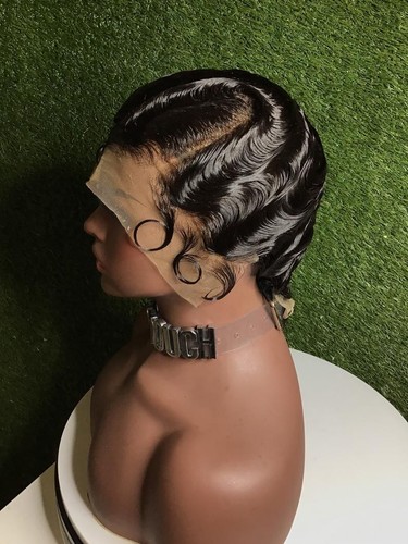 Short black bob finger - bob,
