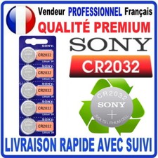 Pile CR2032 Lithium 3V SONY Pile bouton QUALITÉ PREMIUM SONY 