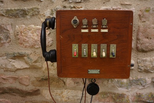 Ancien téléphone central - tÉlÉphone,