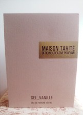 Vanilla de Maison Tahité Salt - Eau de Parfum 100ml