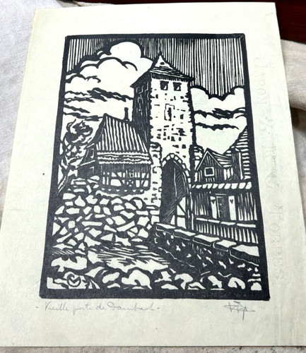 Gravure sur bois - gravure, xylographie