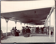 France, Dieppe, terrasse