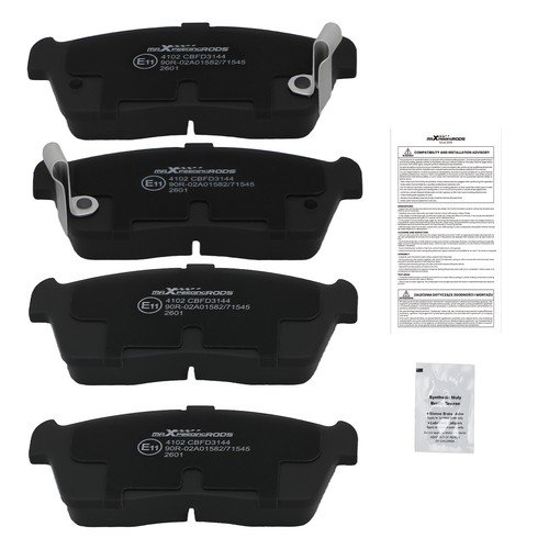 Kit plaquettes frein avant - plaquettes,